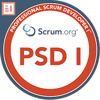 Professional Scrum Developer I - Badge