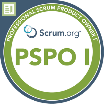 Professional Scrum Product Owner I - Badge